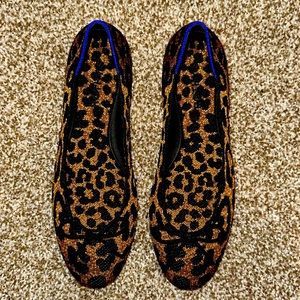 NWT Rothy’s Classic Leopard Ballet Flat 8.5 - Retired Style